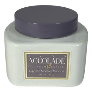 New Avon Accolade Collagen Elastin Daytime Moisture Support Anti-Aging 3 Oz